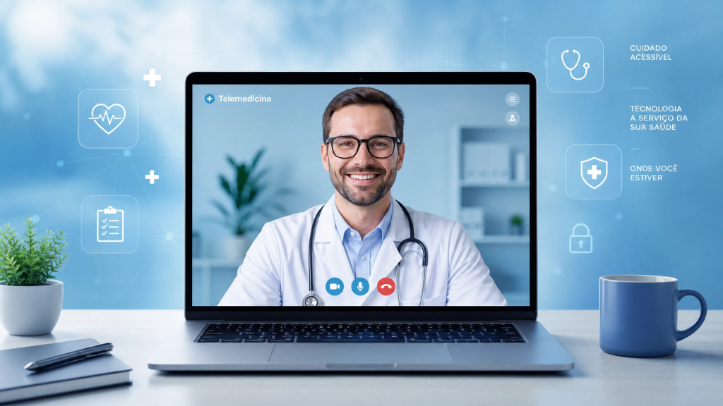 Telemedicina sem susto: quando usar e quando procurar atendimento presencial